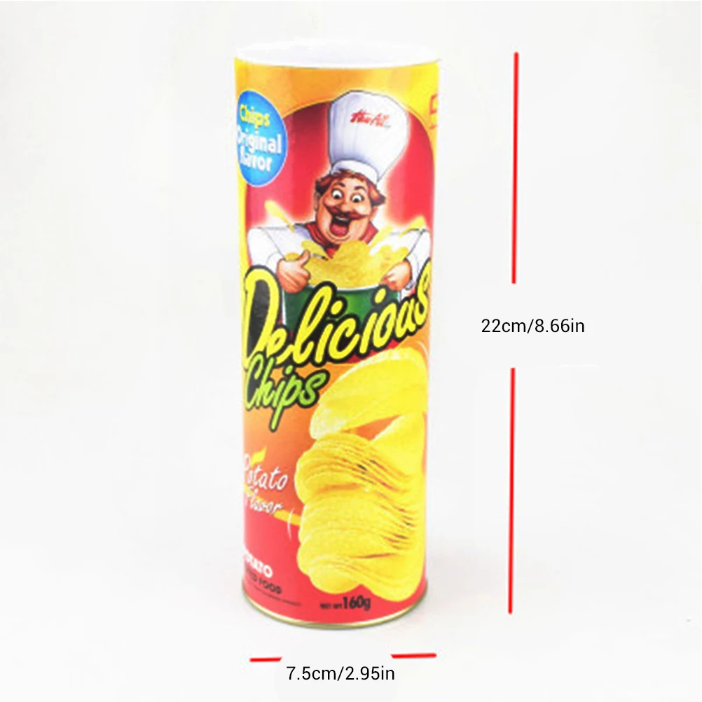 Веселая шуточная игрушка Забавный картофельный чип можно прыгнуть Весенняя