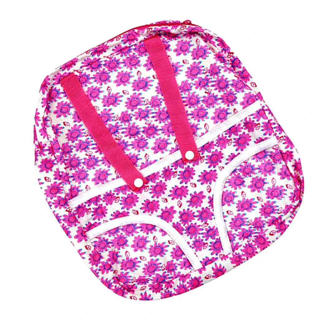 Рюкзак с розой и подсолнухом для переноски детских кукол 18 дюймов кукольный