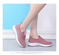 damyuan fashionable three color shoes for women sneakers with quality breathable and comfortable outdoor walking women shoes