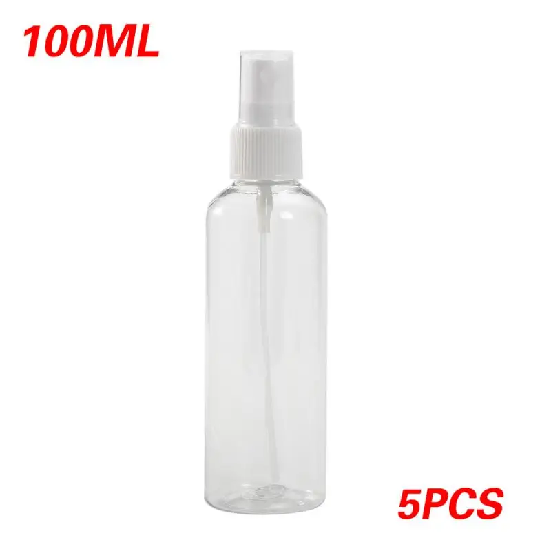 5 шт. прозрачная пустая флакон спрей пластиковая Косметическая многоразовая