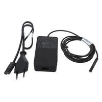 high quality 12v 2 58a 36w black ac power charger adapter for microsoft surface tablet charger eu us plug