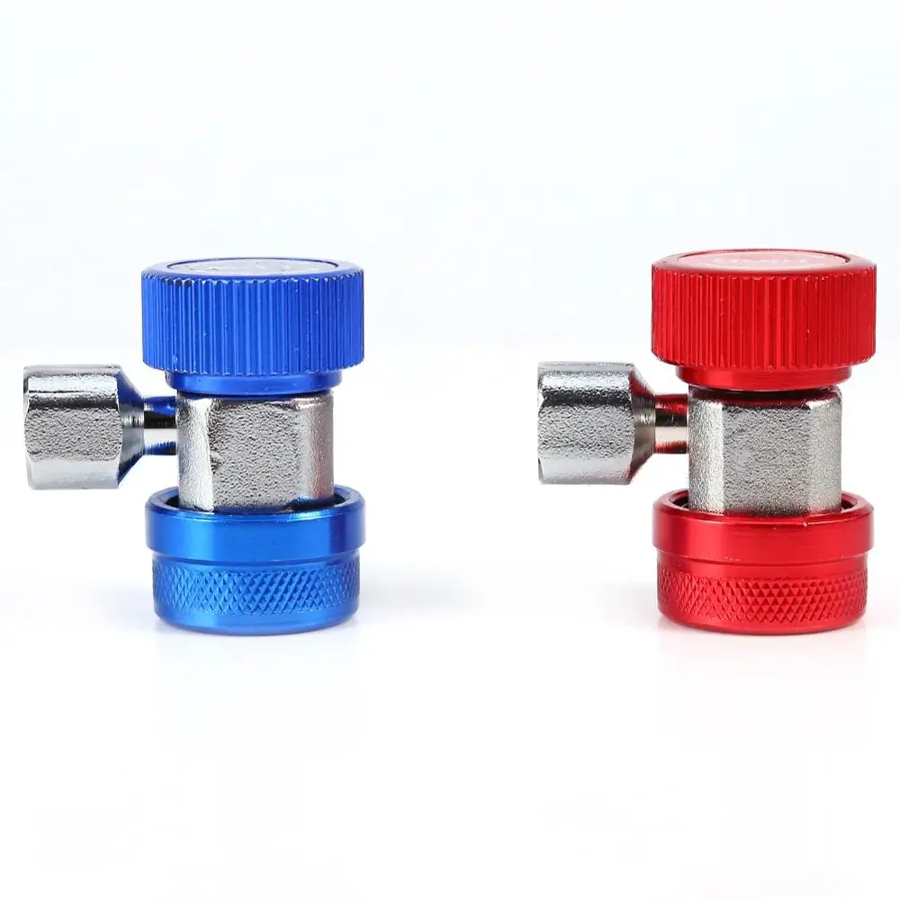 1 пара авто Freon R134A AC кондиционер регулируемая быстрая муфта хладагент Высокий