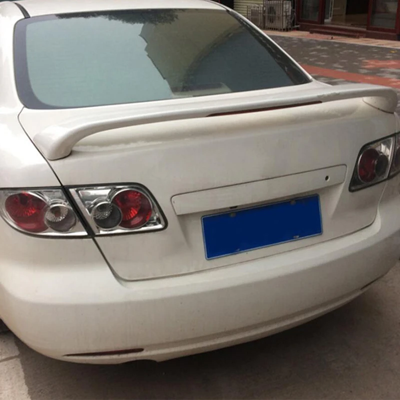 

Для Mazda 6 спойлер автомобиля крыло 2002-2013 багажник спойлер задней крышки M6 Высокое качество ABS Пластик Цвет ремонт хвост аксессуары-плавники ...