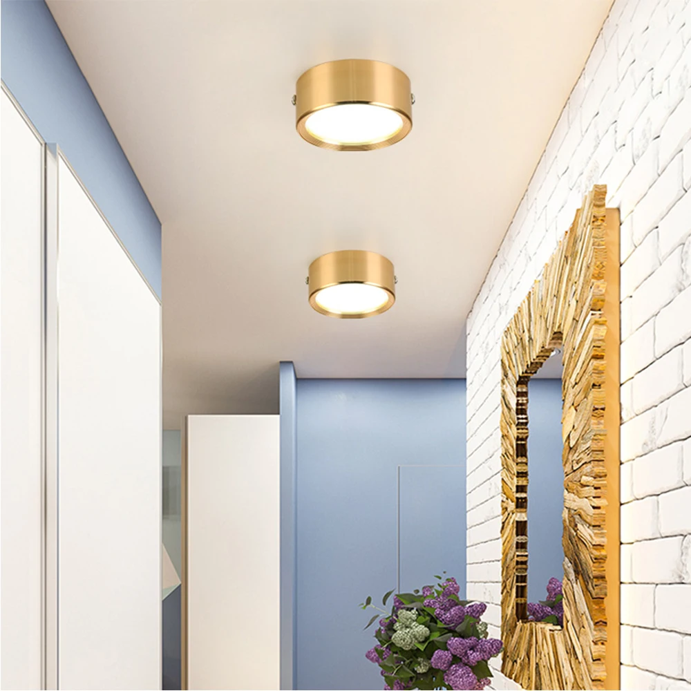 Led chandelier living room round led downlight Nordic minimalism 3 cm ultra-thin bedroom dining indoor lighting | Лампы и освещение