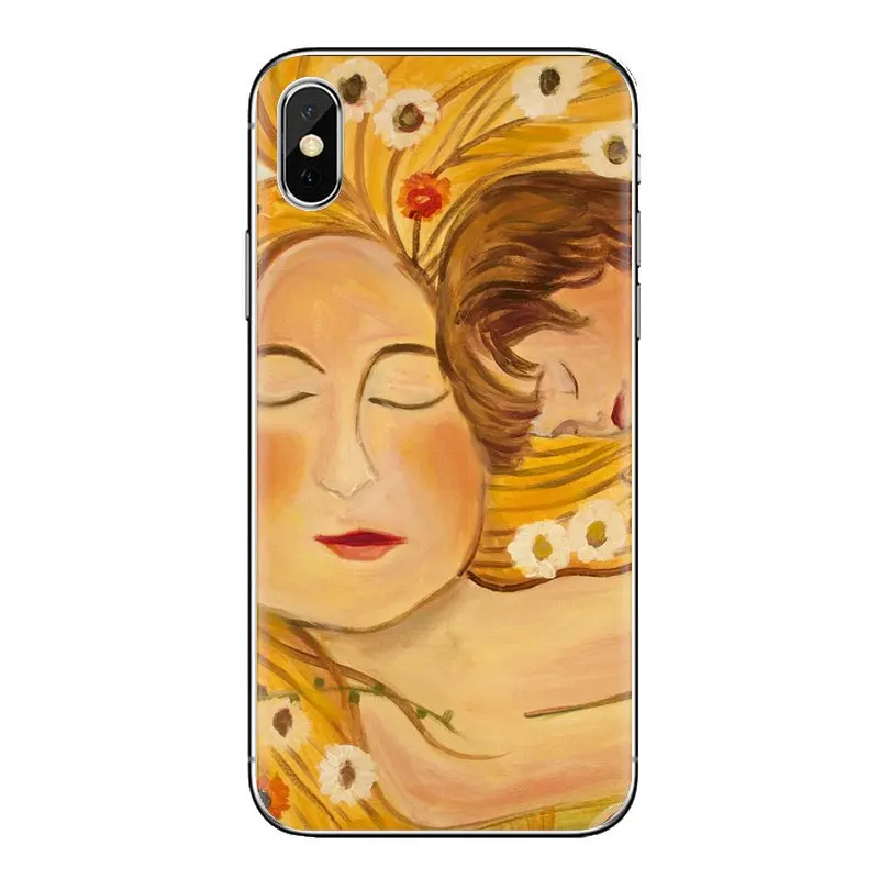 Для samsung Galaxy S2 S3 S4 S5 мини S6 S7 край S8 S9 Plus Note 2 3 4 5 8 Coque Fundas силиконовый чехол Климт