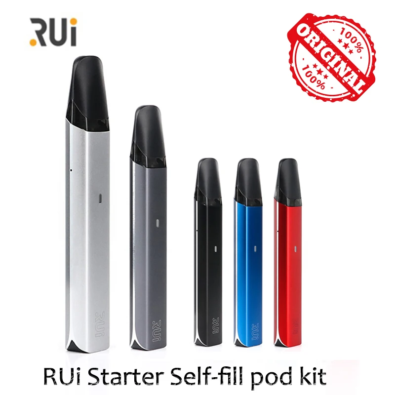 Оригинальный Vape pod kit RUi Starter набор для самостоятельной заправки Pod system 350 мАч