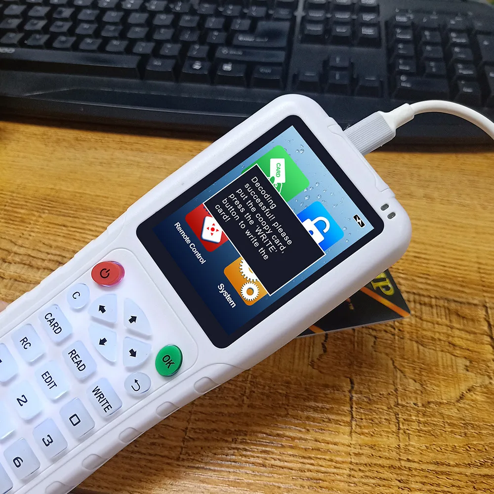 Дубликатор RFID 13 56 считыватель ИС/ID карт записывающее устройство клонер 125 кГц