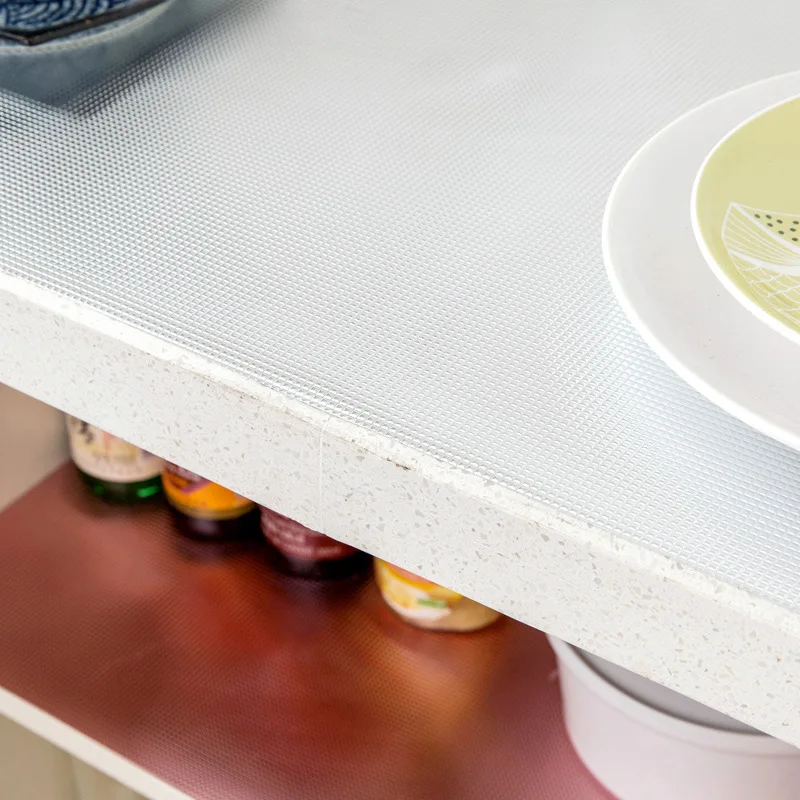 Водонепроницаемый коврик в шкафчик 45*150 см алюминиевая пленка кухонная масляная