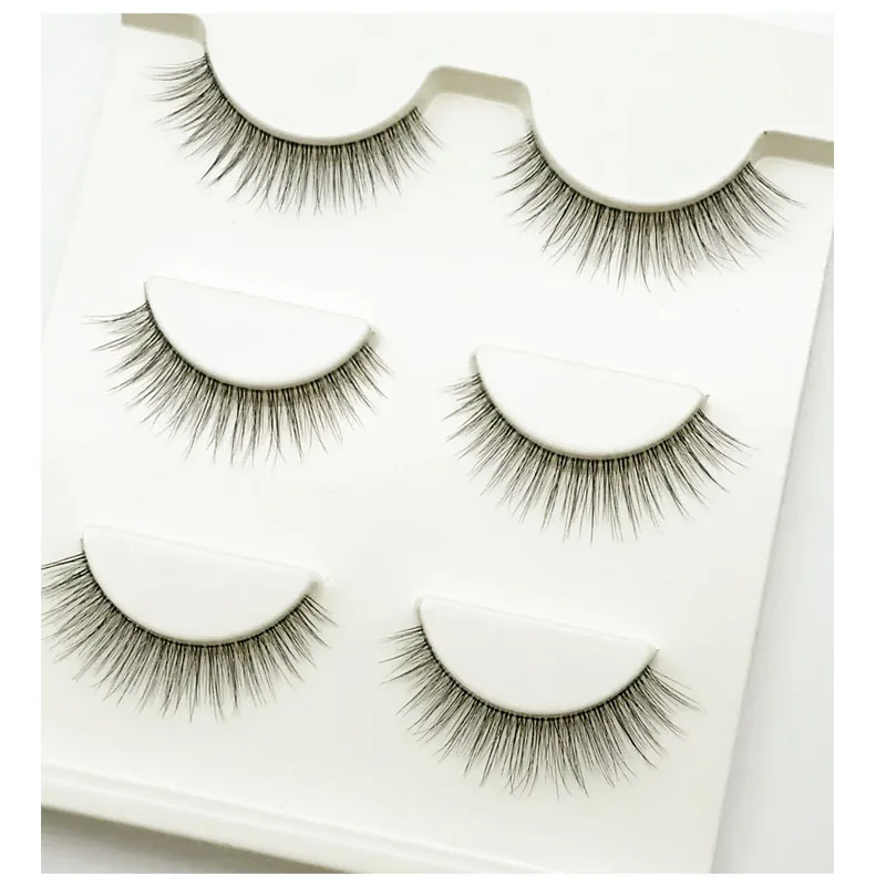 Новинка накладные ресницы 30 пар чистые натуральные искусственные ручной работы