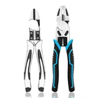 Набор профессиональных инструментов, плоскогубцы для зачистки, щипцы для носа, иглы, многофункциональные ручные инструменты для Зачистка обжимка проводов