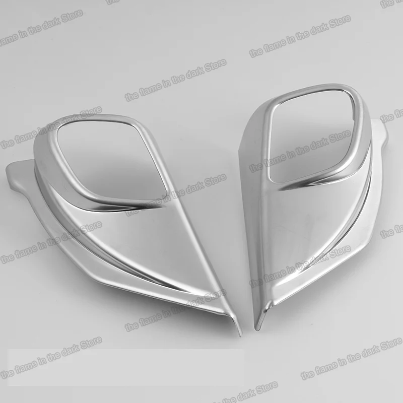 Lsrtw2017 матовые серебряные АБС автомобильные треугольные планки для honda crv 2012 2013 2014