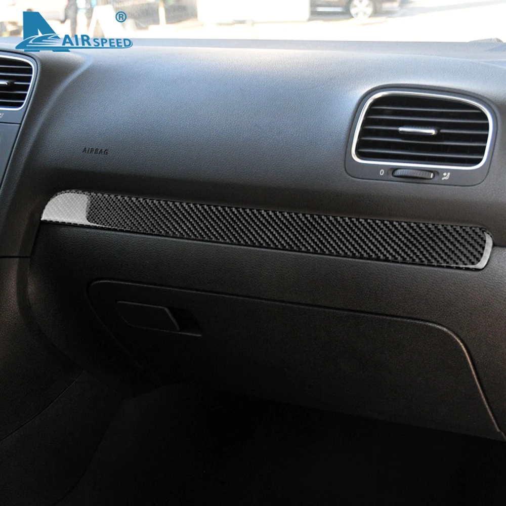 AIRSPEED LHD RHD для Volkswagen VW Golf 6 GTI MK6 2008 2013 Аксессуары стикер из углеродного волокна