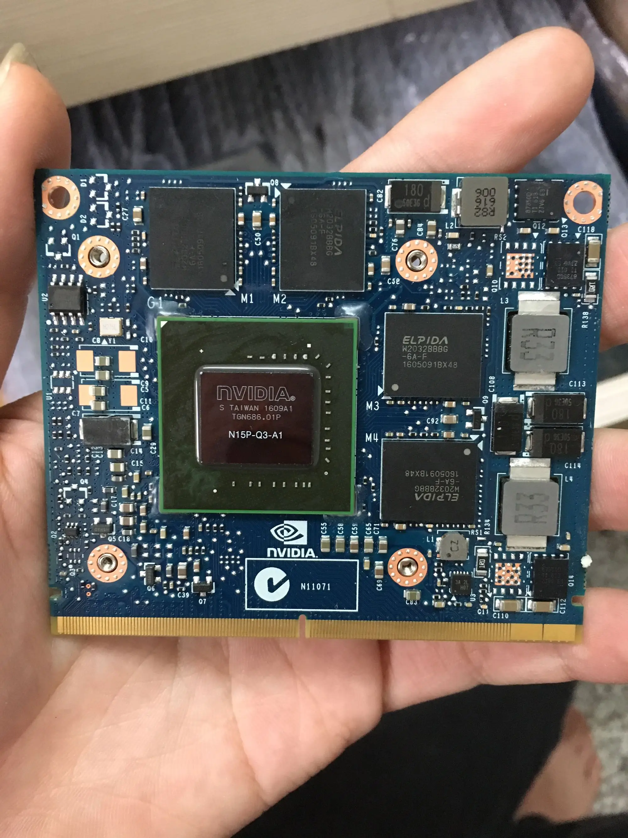 Оригинальный K2100 K2100M 2 Гб N15P Q3 A1 DDR5 VGA Видео Графика карты для Dell M4700 M4800 полностью