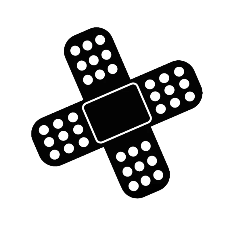 15*15 см Автомобильная наклейка Забавный JDM BAND помощь в покрытии царапин наклейки