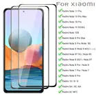 Закаленное стекло для Xiaomi Redmi Note 11 Pro Note 10 9 8 7 6 Pro Max, Защитная пленка для экрана Redmi 10 Note 10s 9S 9T 8T 9C NFC 9A 8A 9 8