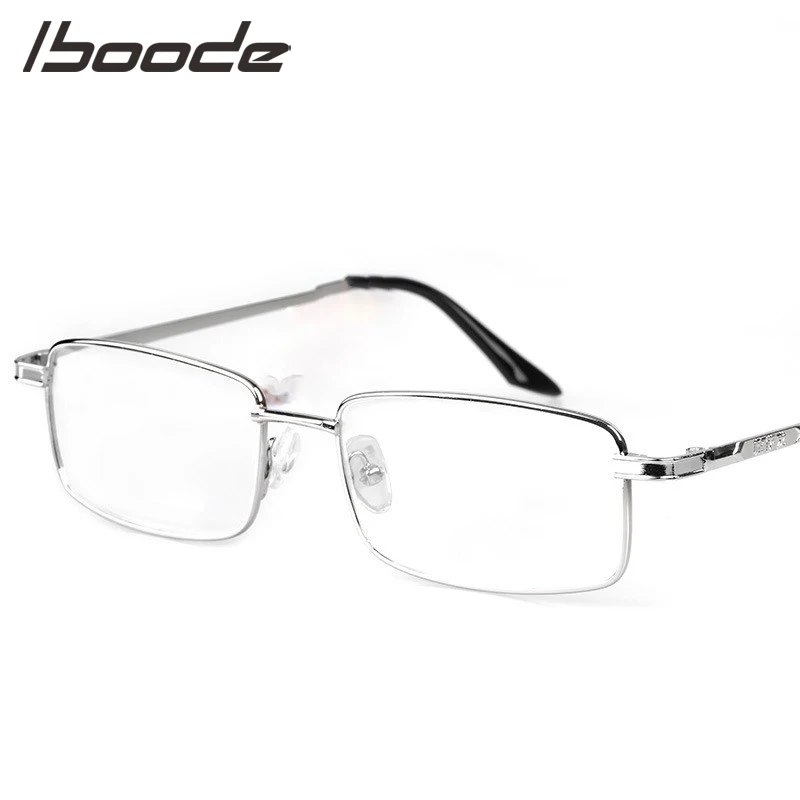 IBOODE металлические квадратные очки для чтения женщин и мужчин пресбиопические
