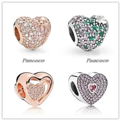 

Бусина-шарм Женская из серебра 925 пробы, с подвеской «божья коровка»