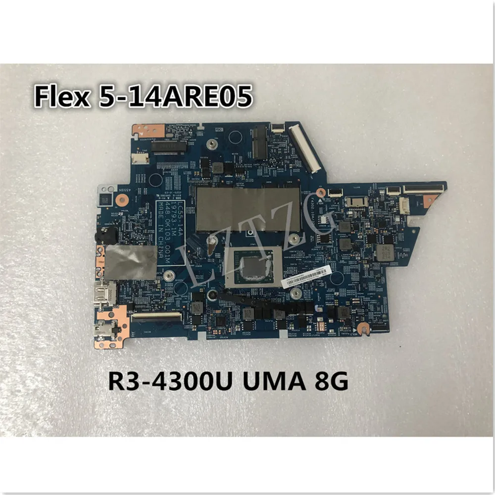 

Оригинальный ноутбук Lenovo ideapad Flex 5-14ARE05 материнская плата CPU R3-4300U UMA 8G FRU 5B20S44389 5B21B44607