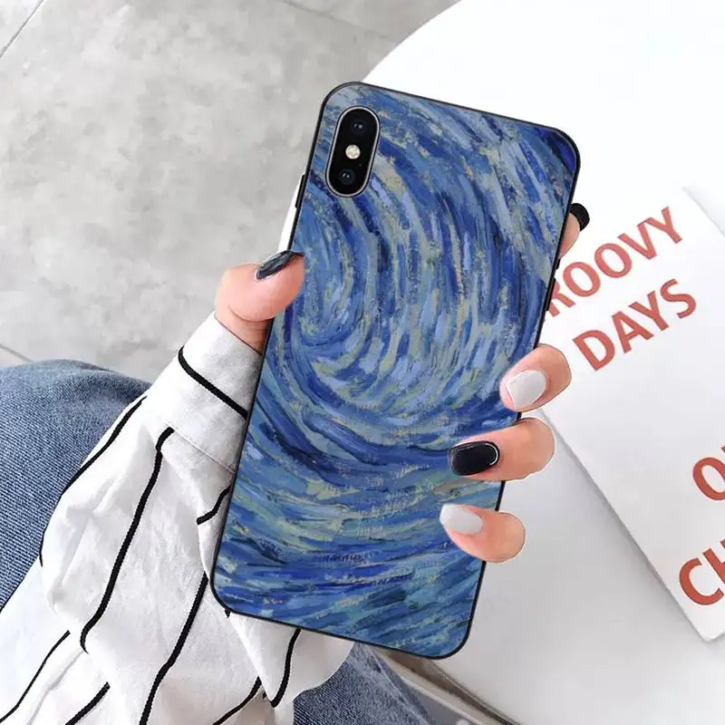 

art aesthetic van Gogh painting Phone Case for iPhone 11 12 pro XS MAX 8 7 6 6S Plus X 5S SE 2020 XR mini