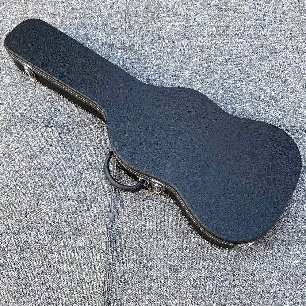 Черный чехол из синтетической кожи для электрогитары|Детали и аксессуары гитар| |