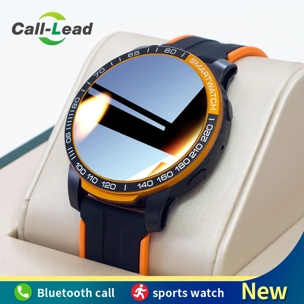 Смарт-часы 2021 GW-20 с Bluetooth фитнес-трекер функцией звонков и пульсометра 1 28 дюйма