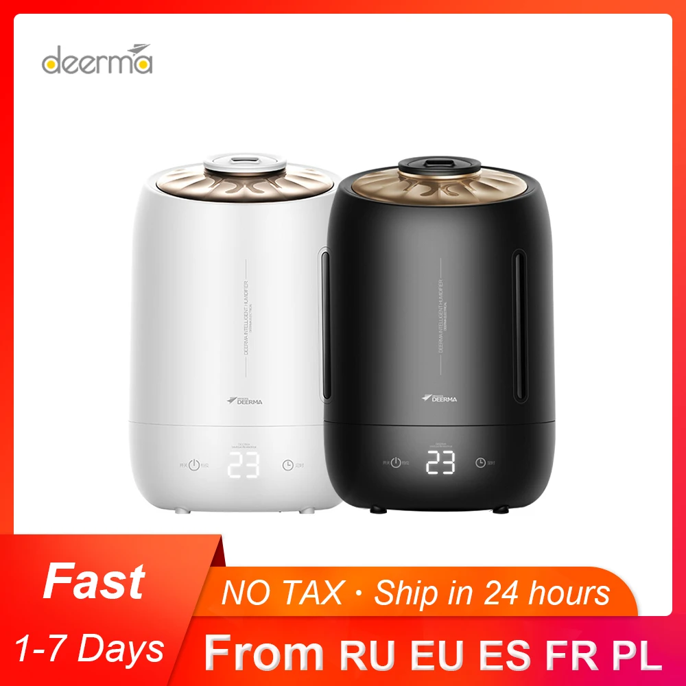 

Deerma Household Humidifier Purifying Mist Maker Timing Intelligent Touch Screen Adjustable Fog Quantity Diffuser Xiaomi Home
