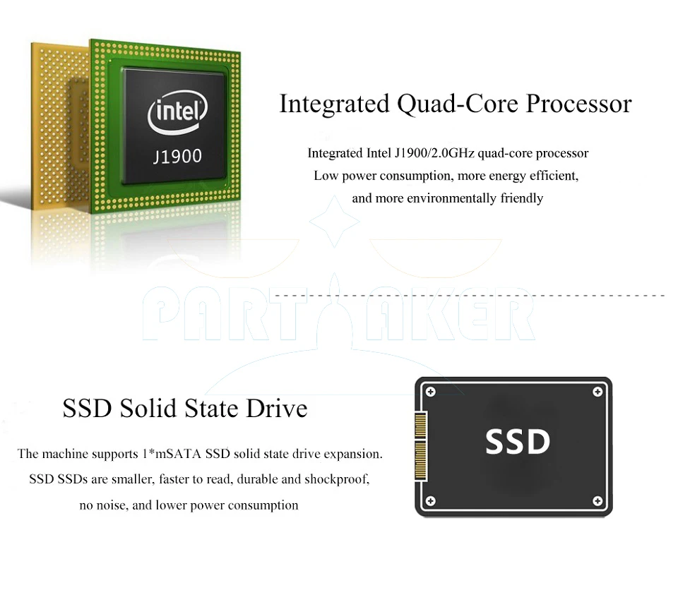 Причастником N1 Мини ПК Windows 10 Безвентиляторный Компьютер Intel J1900 N2805 i5 4210Y Nano Nuc Мини компьютер двойной Lan HDMI VGA VESA