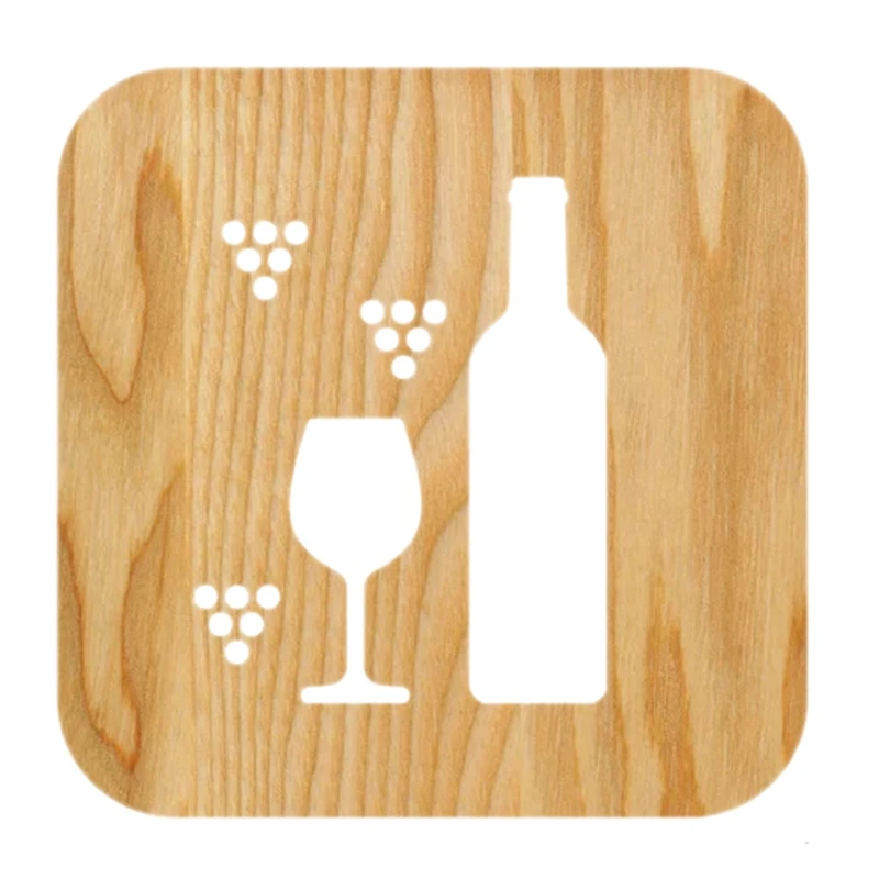 

Светодиодный ночсветильник из реактивного дерева, модная лампа в стиле чашки кофе, чая, для украшения кофейни, ресторана, столовой