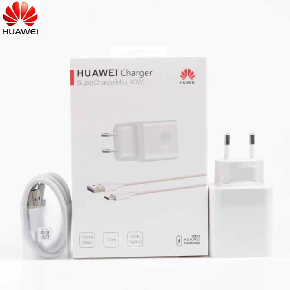 

Original HUAWEI Fast Charger 40W 22.5W Super charge Type C Cable For HUAWEI P30 P40 P10 P20 Pro lite Mate 9 10 Pro Mate 20 V20