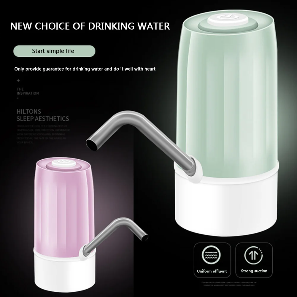 Перезаряжаемый насос для бутылок с водой автоматический Электрический