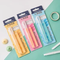 kokuyo pencil eraser pastel cookie series color stick erasers pen replenishable refill japanese stationery office school a6616