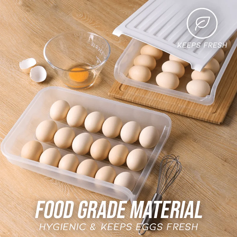 Хранилище для яиц с легкой Прокруткой|Коробки и ящики хранения| |