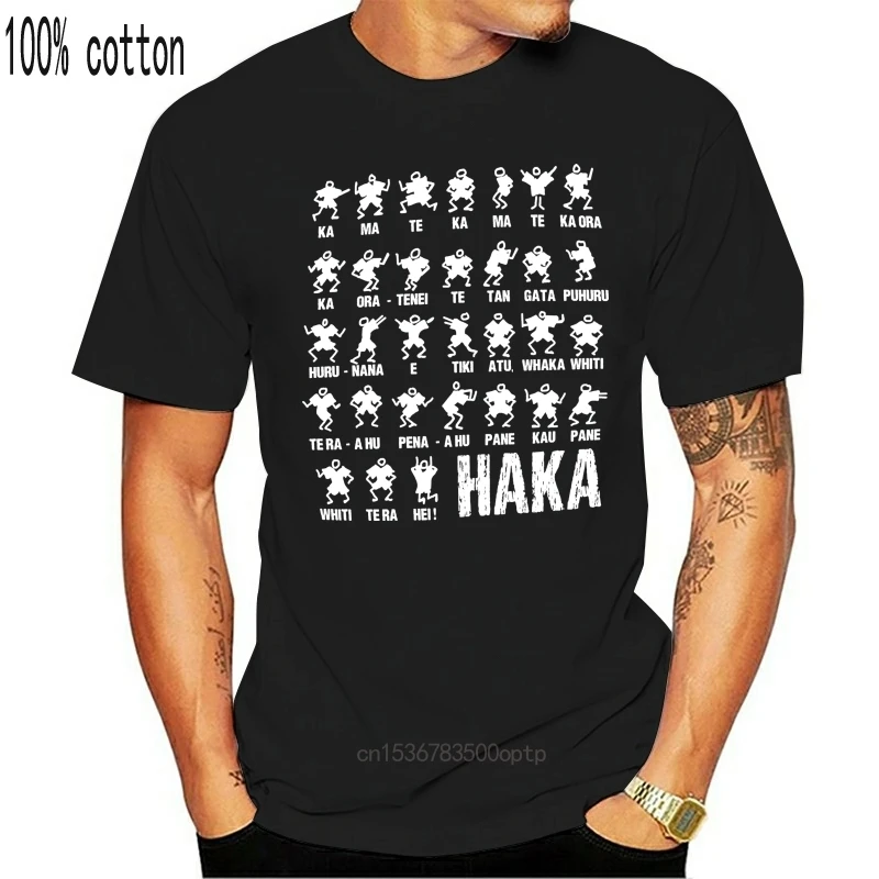 

Haka Action Silhouette Mens Womens New Zealand All Tshirt Top Black Funny Rugby Cool Casual Pride T Shirt Men Unisex New 013936