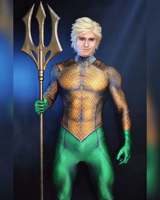 Костюм для косплея Aquaman Mera взрослых и детей костюм супергероя Артура карри Орина