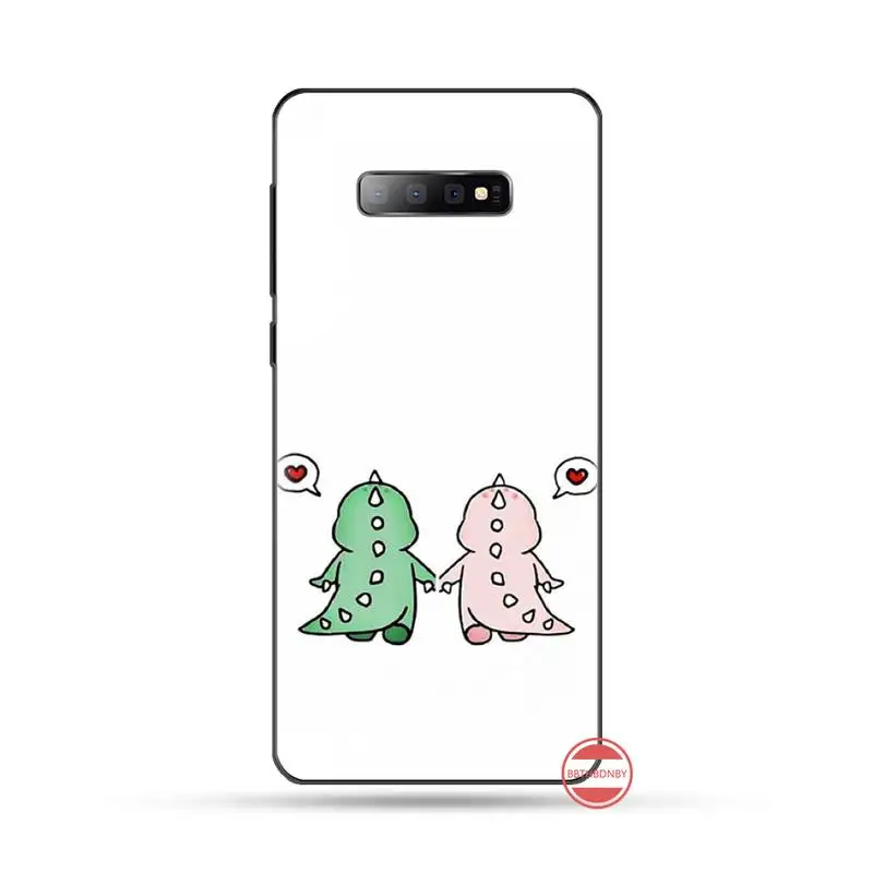 Милый мягкий силиконовый чехол для Samsung S6 S7 edge S8 S9 S10 e plus A10 A50 A70 note8 J7 2017 | Мобильные
