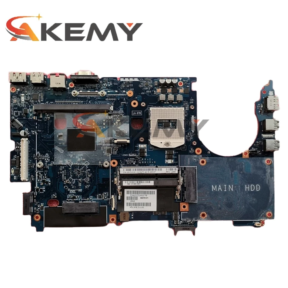 Оригинальная материнская плата для ноутбука DELL Precision M6800 Core HM87 CN-0HWH2H 0HWH2H LA-9781P |