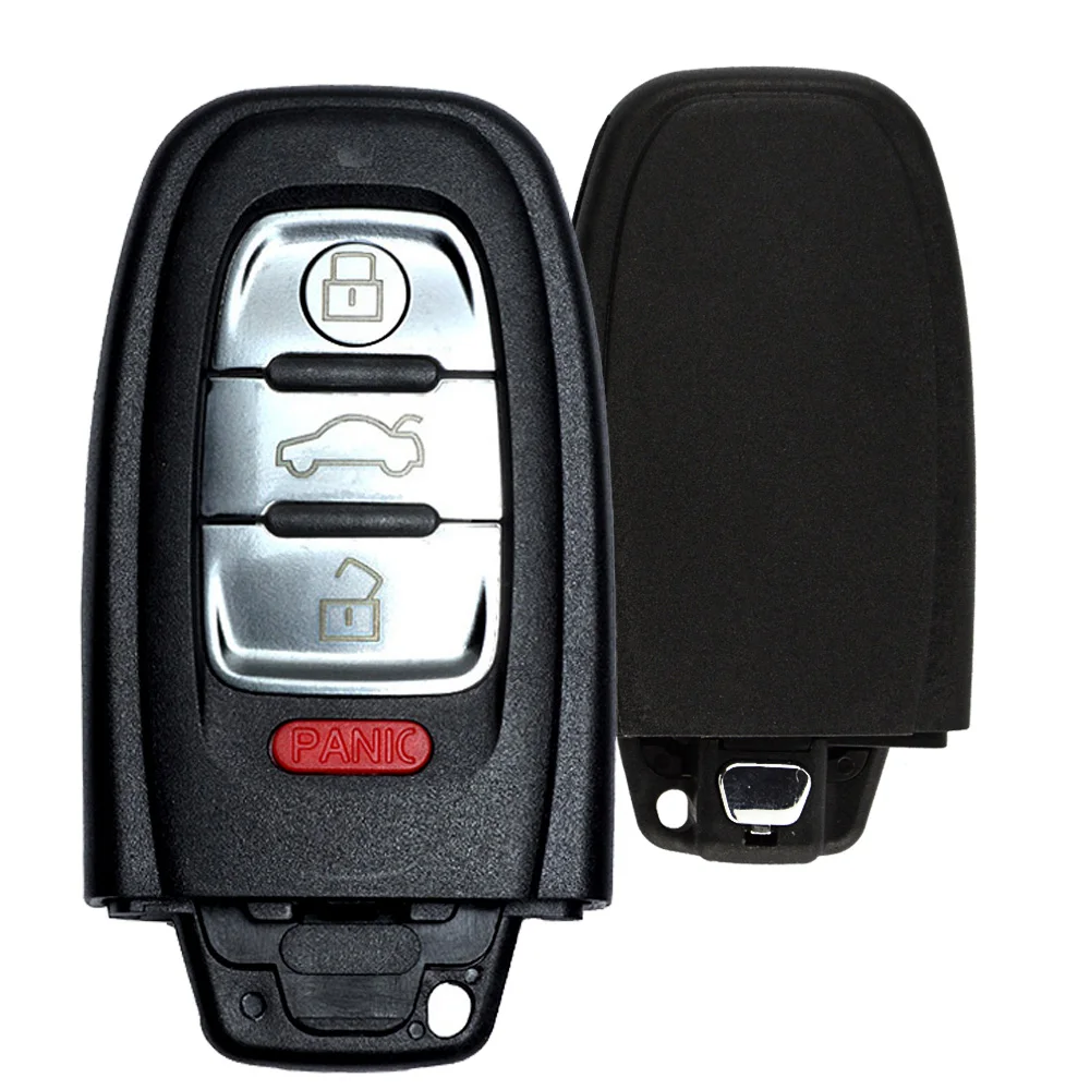 Умный ключ Okeytech с бесключевым входом для Audi RS6 RS7 A3 A4 A5 A6 B5 B6 B8 C6 C7 8P Q5 4 кнопки 315/433/868