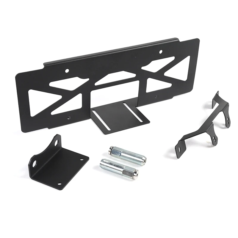 

License Plate Holder for Jeep Wrangler JL 2018 2019 2020 2021 Car Rear Spare Tire License Plate Mount Bracket