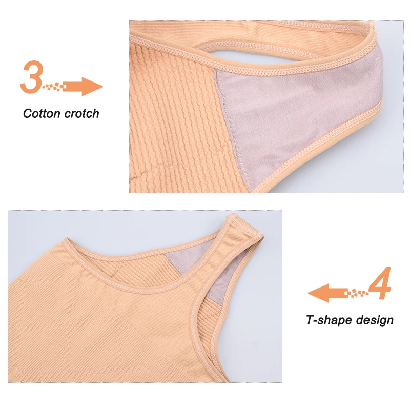 

Women High Waist Butt Lifter Body Shaper Sexy Thong Underwear Waist Trainer and Tummy Hip Control Panties Shapewear