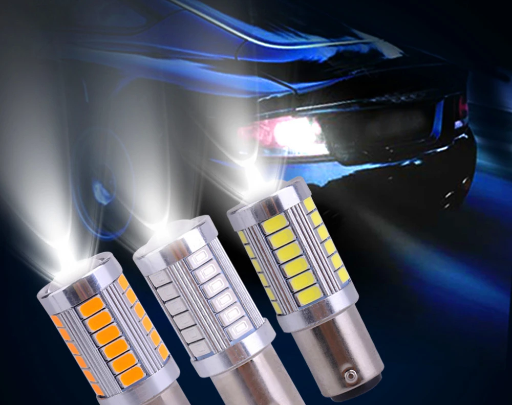 Groleds 12V Светодиодная лампа Bombillas светодиодный светильник 12V Светодиодная лампа SMD 5730 лампочка светильник 1156 1157 Тормозной светильник s задний указатель поворота светильник