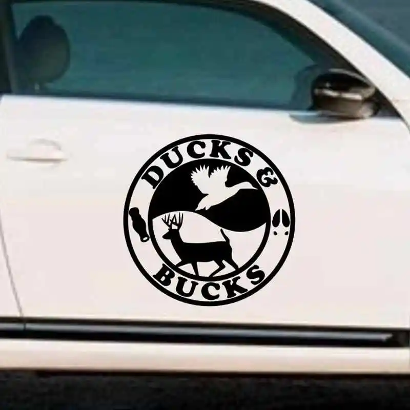 Охота Бак утка наклейка клубный стикер полый Охотник окна автомобиля виниловая
