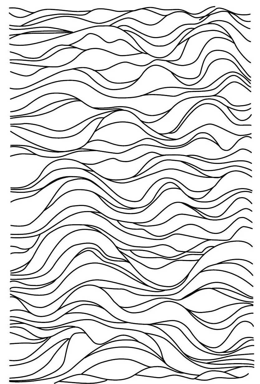 Фон волнистые линии четкий штамп для DIY Скрапбукинг/изготовление карт/Дети