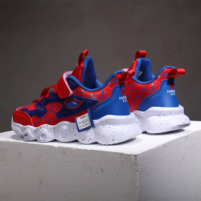 

New Fashion Kids Sport Shoes Boys Running Sneakers Children Tenis Casual Shoes Leather Lightweight Walking Sneakers for Girls