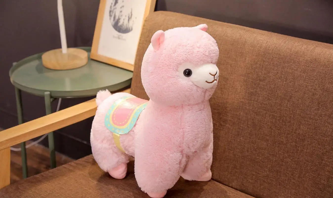 Лидер продаж милая плюшевая игрушка-альпака 35/50 см мягкая игрушка-Зверюшка