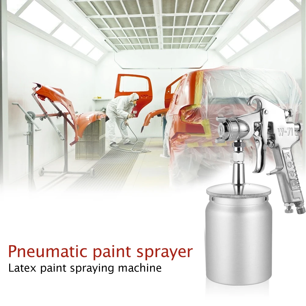 

Nozzle Spray Gun Air Spray Gun Spray Gun Pneumatic Sprayer Paint Machine Airbrush for Painting Cars Tool W-71
