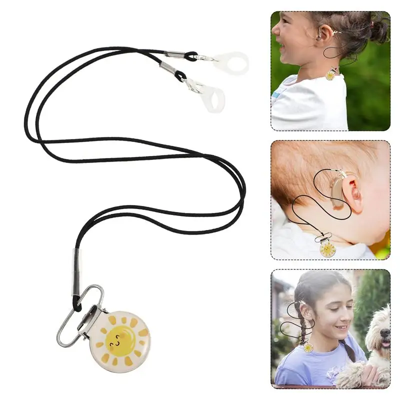 

1pc Durable Adorable Useful BTE Strap Hearing Aid Strap Hearing Aid Rope Hearing Aid Protector