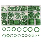 270 шт. резиновые уплотнительные кольца, 18 размеров, шайба для автомобильного кондиционера, инструменты, набор ручных инструментов, зеленый