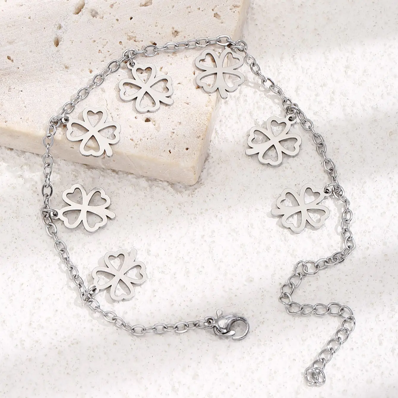 

Hot selling Stainless Steel Anklet chain (About 20+5cm) for women and men's exquisite gift