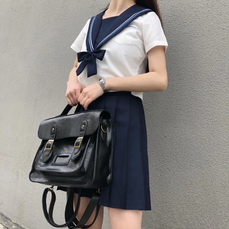 

Backpacks Korean vintage preppy Women style student backpack multifunctional female shoulder bag women school bag ladies