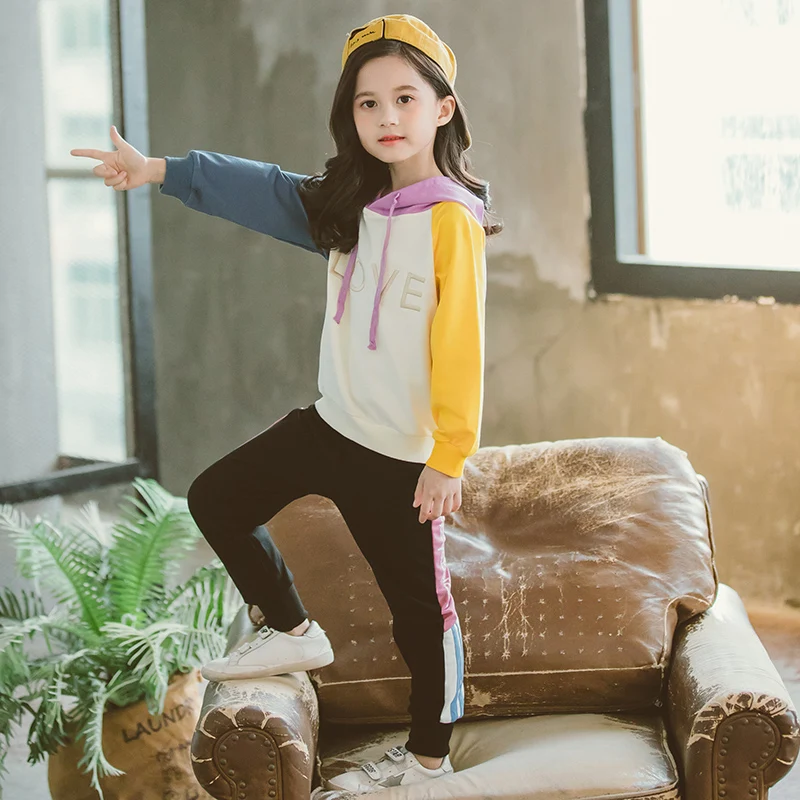 Одежда для девочек комплект детской одежды изысканная детская одежда осенняя